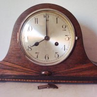 Стар каминен часовник - работи, снимка 1 - Антикварни и старинни предмети - 28590760
