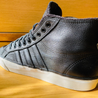 Adidas  NIZZA highs black leather  ,  номер 43, 1/3, снимка 11 - Кецове - 44864003