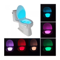 Многоцветно осветление за тоалетна чиния , снимка 2 - Лед осветление - 44896515