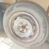 Зимни гуми Nexen 185/70R14 88T DOT 2322 на железни джанти за Subaru, снимка 13 - Гуми и джанти - 44001175