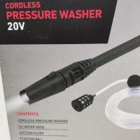 Ferm водоструйка на батерия pressure washer , снимка 4 - Други инструменти - 42991396