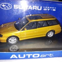 Subaru Legacy GT-B  1.43  AUTOART. TOP TOP  TOP  MODEL. DIE- CAST, снимка 1 - Колекции - 43199578