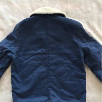 Детско яке за момче H&M, за 140 см височина, почти ново, цип и копчета, снимка 5 - Детски якета и елеци - 34799496