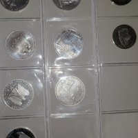 Лот юбилейни немски сребърни марки 1968 - 2000, снимка 5 - Нумизматика и бонистика - 37086498