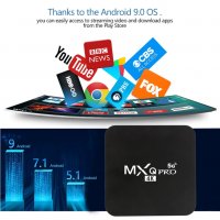 Промоция!!! TV Box MXQ PRO 4GB RAM/64GB ROM/ТВ БОКС/ Android 10.1 4K, снимка 7 - Части и Платки - 33533289