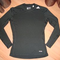 ADIDAS TECHFIT - Блуза компресионна, снимка 3 - Спортни дрехи, екипи - 27080958