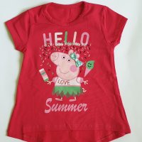 Тениска Peppa Pig -  116 см, снимка 1 - Детски тениски и потници - 28580142