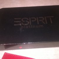 esprit platinum-red 20.5х14см-внос germany, снимка 12 - Портфейли, портмонета - 28219409
