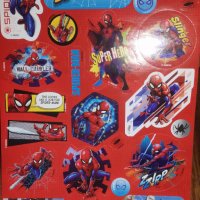 200 бр Спайдърмен Spiderman книжка албум самозалепващи лепенки стикери, снимка 2 - Други - 35248001