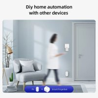 Aubess Tuya Robot Switch Робот превключвател управляем чрез Bluetooth и гласови команди Smart Life , снимка 3 - Друга електроника - 44030874