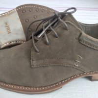 Обувки естествена кожа Caterpillar Miller suede leather, снимка 5 - Официални обувки - 43743919