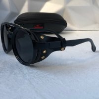 Carrera Мъжки слънчеви очила с кожа кръгли , снимка 4 - Слънчеви и диоптрични очила - 40530796
