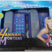 Телефон Хана Монтана, комплект два броя с кабел, снимка 1 - Електрически играчки - 35008910