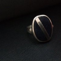 Винтидж масивен сребърен пръстен, снимка 4 - Пръстени - 28332641