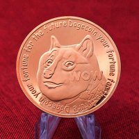 10 Dogecoins / 10 Догекойна Монета ( DOGE ) - Copper, снимка 2 - Нумизматика и бонистика - 38187374