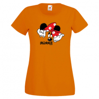 Дамска тениска Minnie Mouse 2 Подарък,Изненада,Рожден ден,, снимка 7 - Тениски - 36530718