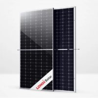 Монокристален соларен панел Longi 550W - LR5-72HBD - Half Cut - Двойно - Лицев, снимка 1 - Друга електроника - 43981657