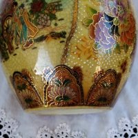Ръчно рисувана ваза (урна), снимка 5 - Антикварни и старинни предмети - 43245846