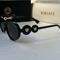Versace 2023 дамски слънчеви очила котка, снимка 8 - Слънчеви и диоптрични очила - 44865320