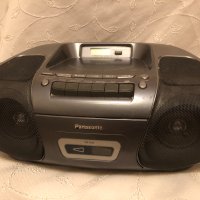 Panasonic RX-D26 Портативна CD стерео система с касетофон и радио, работещ перфектно, без забележки, снимка 2 - Аудиосистеми - 43701121
