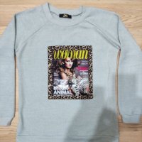 Интересна дамска блуза М размер, снимка 2 - Блузи с дълъг ръкав и пуловери - 35393766
