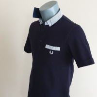 Fred Perry Pique Cotton Slim Fit Mens Size S НОВО! ОРИГИНАЛ! Мъжка Тениска!, снимка 8 - Тениски - 36420301