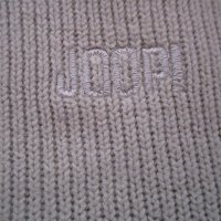 НОВ 100 % оригинален мъжки памучен бежов шпиц пуловер JOOP размер XL от Германия, снимка 6 - Пуловери - 40507430
