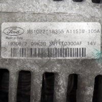 Алтернатор Ford Focus II 2005-2012 ID: 115696, снимка 3 - Части - 43194261