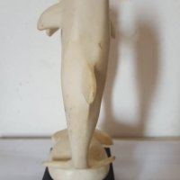 Красива статуетка с 2 делфина, снимка 5 - Антикварни и старинни предмети - 35152853