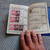Стара осигурителна книжка 1940-1944, снимка 6 - Други ценни предмети - 28617321