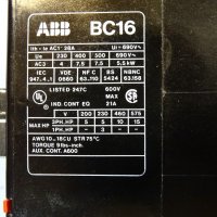 контактор ABB BC16-30-10 24VDC 7.5kW, снимка 7 - Резервни части за машини - 37461323