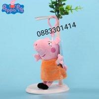 Мама Прасенце плюшена ключодържател от Пепа Пиг Peppa Pig , снимка 2 - Плюшени играчки - 32595243