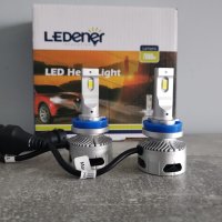 Ledener LED Canbus крушки Н1 Н4 H7 H11 НВ4 40W 7000LM 6000K, снимка 2 - Аксесоари и консумативи - 43760022