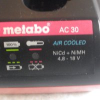 Metabo AC30-Метабо-4,8-18 Волта-Бързо Зарядно-Отлично, снимка 4 - Винтоверти - 33393239