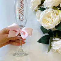 Персонализирани чаши за моминско парти 🌸 ROSE GOLD 🌸, снимка 3 - Подаръци за сватба - 40490149