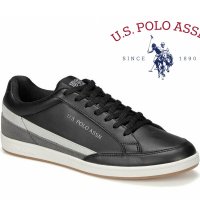 ПРОМО 🍊 U.S. POLO® № 40 & 42 🍊 Оригинални ежедневни кожени обувки в черно нови с кутия, снимка 11 - Ежедневни обувки - 28364450
