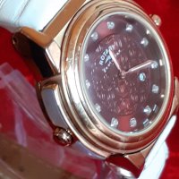 Луксозен часовник с 2 лица и камъни сваровски - Лимитирана серия!, снимка 5 - Дамски - 43437270