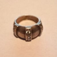 Сребърни дамски пръстени с камъни, снимка 8 - Пръстени - 43147211