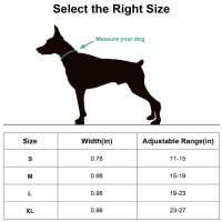 Регулируем нашийник за кучета със слот за Air Tag (XL), снимка 6 - За кучета - 40488768