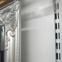 Огледало "Барок" с рамка от масивен евкалипт, снимка 4 - Декорация за дома - 33360973