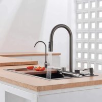 Висококачествена мултифункционална кухненска мивка със смарт смесител, снимка 6 - Мивки - 43775030