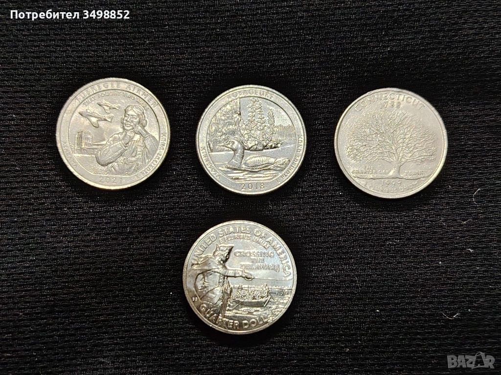 продавам монети USA, снимка 1