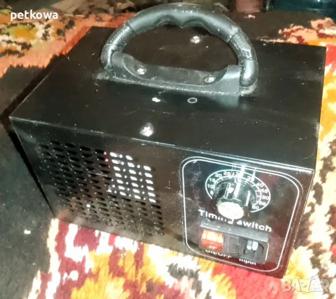 Битов озонатор с вентилатор убива вируси мухъл обезмирисява дезинфекция, снимка 1