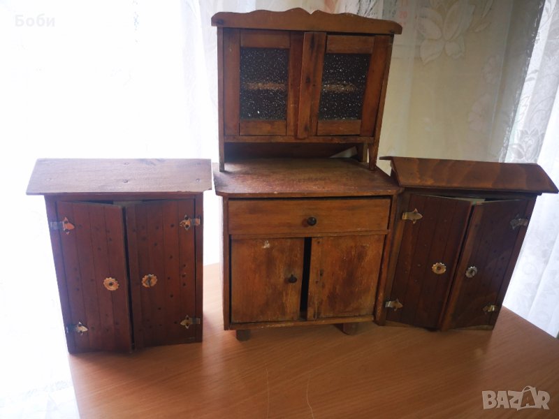 Дървени мебели миниатюри , снимка 1