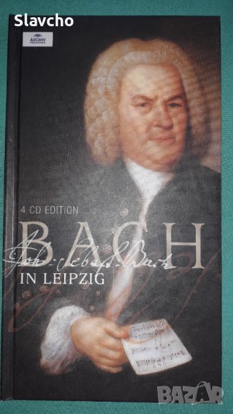 Дискове на Йохан Себастиан Бах/ Johann Sebastian Bach in Leipzig-4 CD Limited EDITION SPECIAL ARCHIV, снимка 1