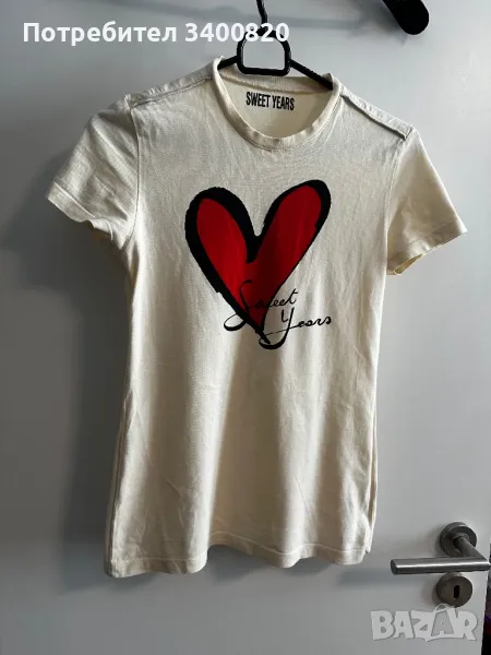 Тениска със сърце , снимка 1