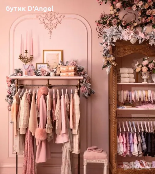 Щендер за дрехи за стена, снимка 1