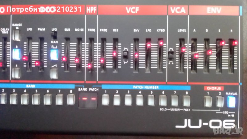 Roland  Juno 106 JU-06 sound modul, снимка 1