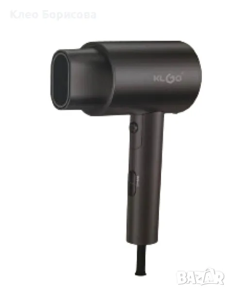 Сешоар за коса със сгъваема дръжка KLGO CF-2, снимка 1