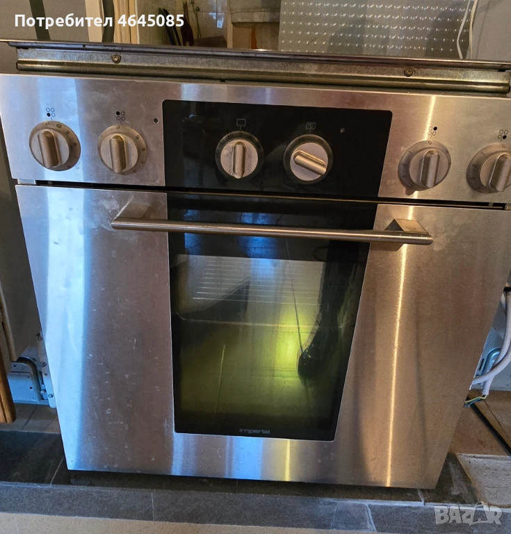 Вградена фурна, колонки с 4 горелки комплект IMPERIAL , снимка 1